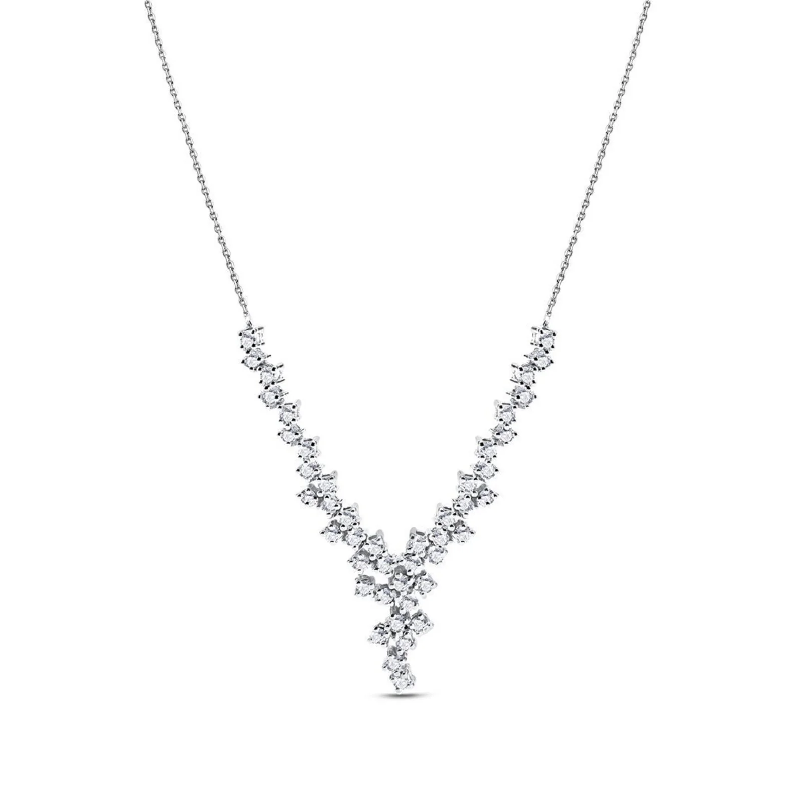 Dakota Y Silver Necklace - Image 5