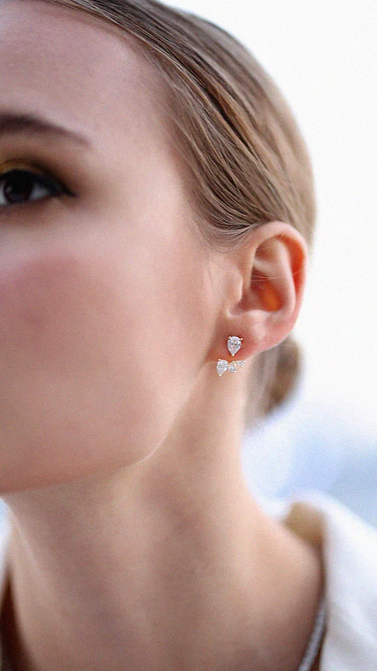 Zircon Angel Ear Jacket - Image 3